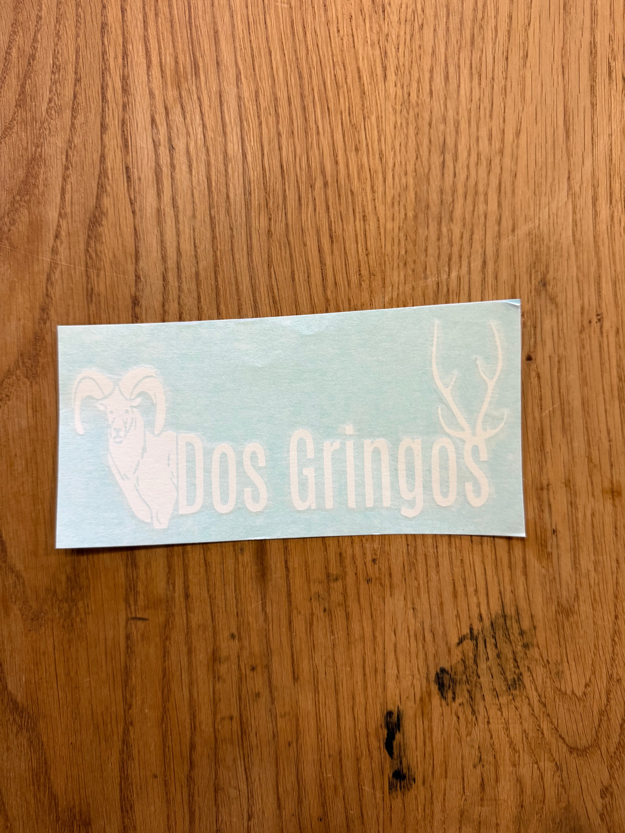 6”x2.75” Window Sticker